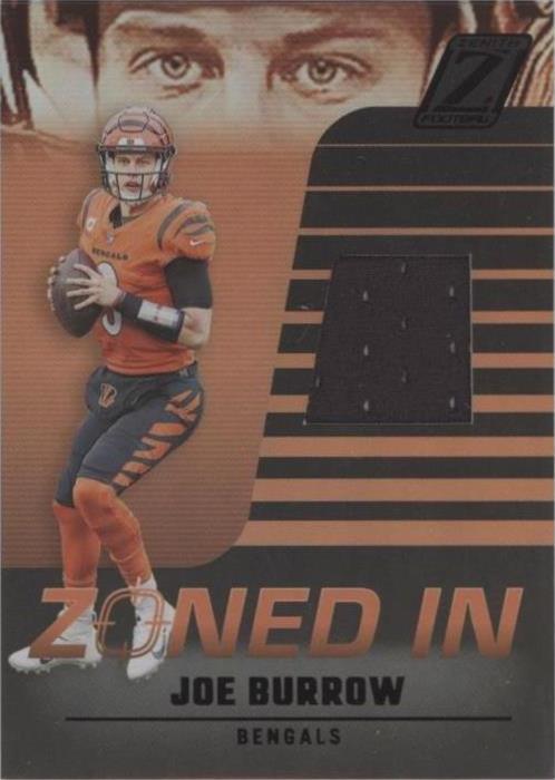 2022 Panini Zenith Joe Burrow #ZI-3