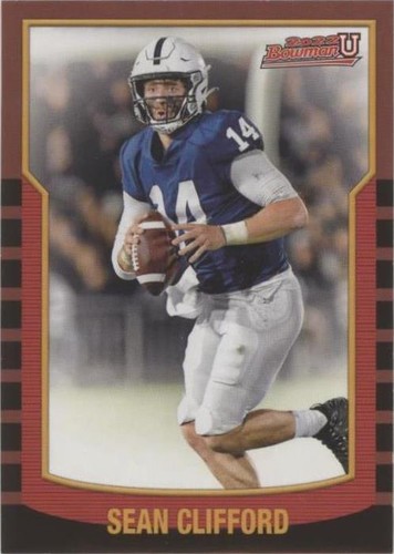 2021-22 Bowman University Sean Clifford #2KB-13