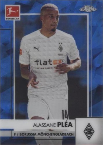 2020-21 Topps Chrome Bundesliga Sapphire Edition Alassane Plea #76