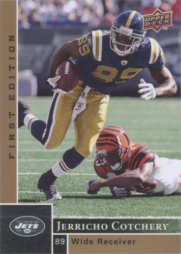 2009 Upper Deck First Edition Jerricho Cotchery #104