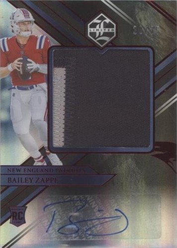 2022 Panini Limited Bailey Zappe #182
