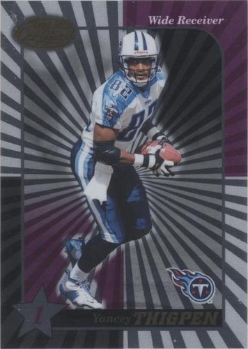2000 Leaf Certified Yancey Thigpen #90