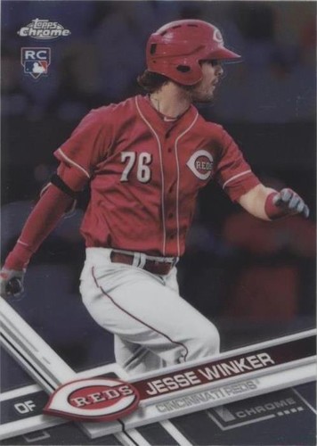 2017 Topps Chrome - Jesse Winker #74
