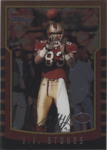 2000 Bowman Chrome J.J. Stokes #87