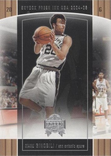 2004-05 Skybox Fresh Ink - Manu Ginobili #52