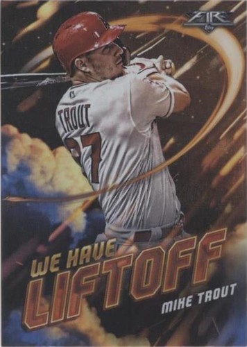 2021 Topps Fire - Mike Trout #WHL-1