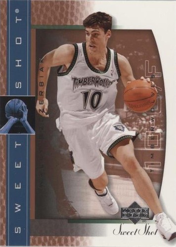 2003-04 Upper Deck Sweet Shot - Wally Szczerbiak #48