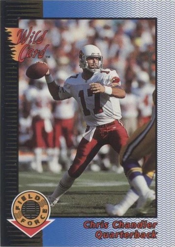 1993 Wild Card Chris Chandler #EFF-64