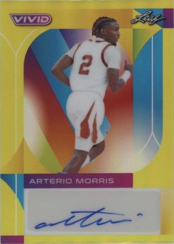 2022-23 Leaf Vivid - Arterio Morris #BA-AM3
