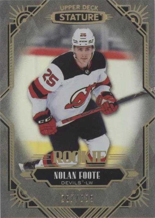 2020-21 Upper Deck Stature - Nolan Foote #123