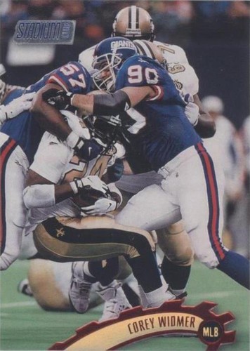 1997 Stadium Club Corey Widmer #253