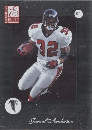 2001 Donruss Elite Jamal Anderson #4