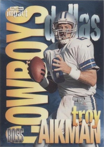 1997 Skybox Impact Troy Aikman #2
