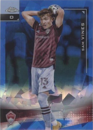2021 Topps Chrome MLS Sapphire Edition Sam Vines #122