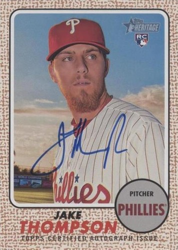 2017 Topps Heritage - Jake Thompson #ROA-JT