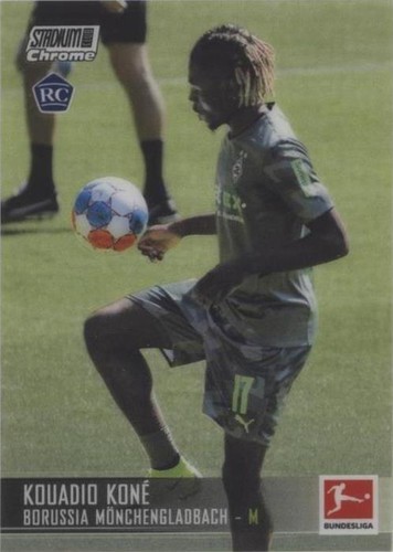 2021-22 Topps Stadium Club Chrome Bundesliga Kouadio Kone #80
