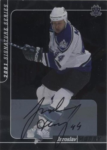 2000-01 In the Game Be A Player Signature Series - Jaroslav Modry #191