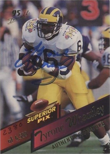 1995 Superior Pix Tyrone Wheatley #100