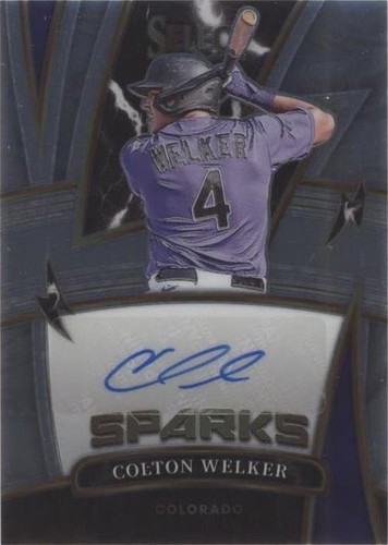 2022 Panini Select - Colton Welker #SS-CW