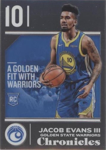 2018-19 Panini Chronicles - Jacob Evans III #535