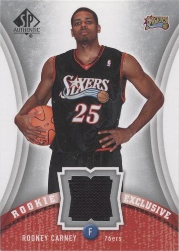 2006-07 SP Authentic - Rodney Carney #RE-RC