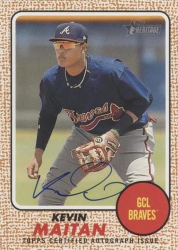 2017 Topps Heritage Minor League Edition - Kevin Maitan #ROA-KM