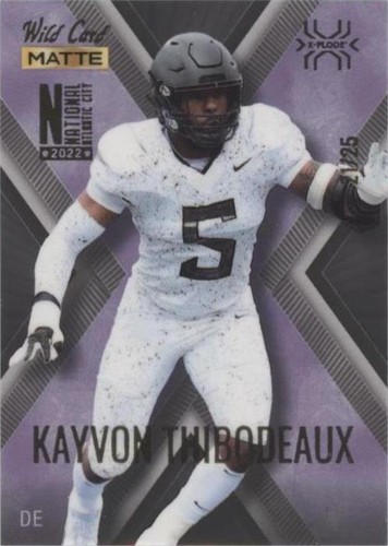 2022 Wild Card MATTE National Convention Kayvon Thibodeaux #MXPN-16