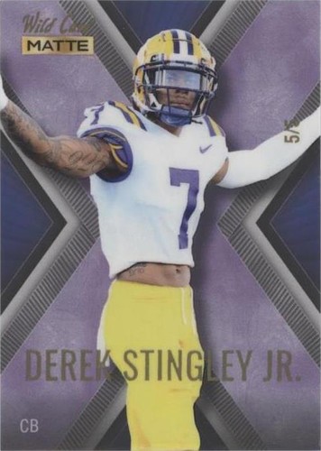 2022 Wild Card Matte SP Exclusive Derek Stingley Jr. #MXPN-9
