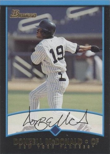 2001 Bowman - Donzell McDonald #432