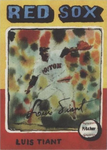 2021 Topps Spotlight 70 By Andy Friedman - Luis Tiant #48