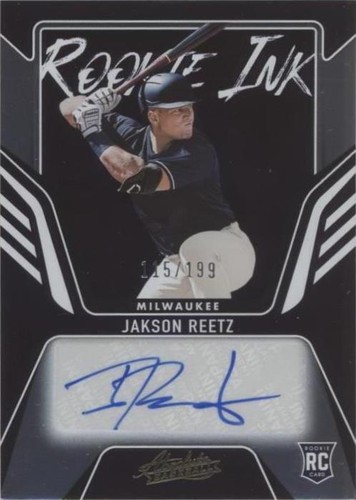 2022 Panini Absolute - Jakson Reetz #RKI-JR