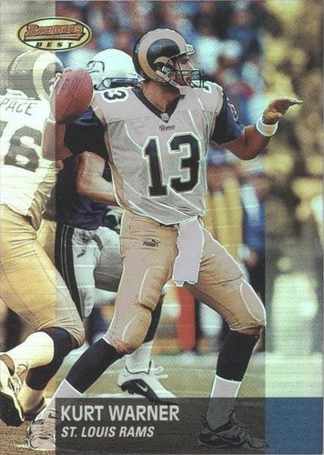 2001 Bowman's Best Kurt Warner #25