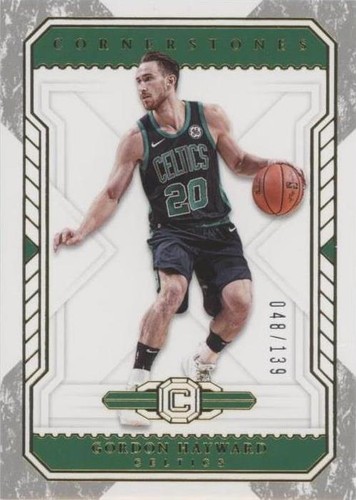 2018-19 Panini Cornerstones - Gordon Hayward #58