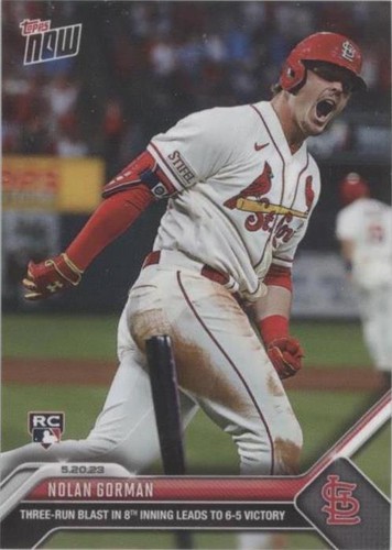 2023 Topps Now - Nolan Gorman #322