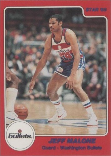 1984-85 Star - Jeff Malone #192