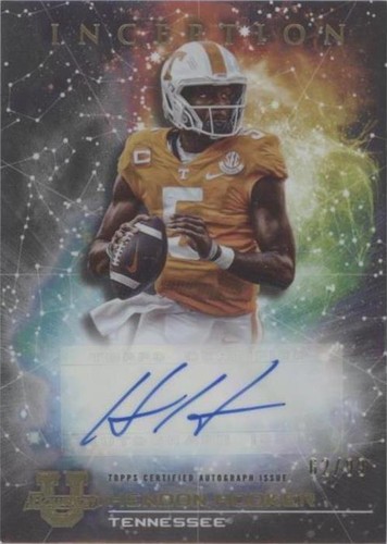 2022-23 Bowman Inception University Hendon Hooker #PMP-HH