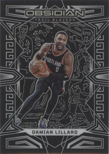 2022-23 Panini Obsidian - Damian Lillard #40