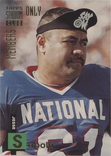 1994 Topps Stadium Club Members Only Jesse Sapolu #4