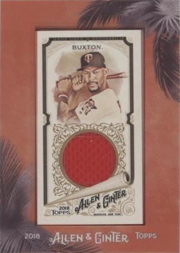 2018 TOPPS ALLEN GINTER X BASEBALL BASE CARD MINNESOTA TWINS