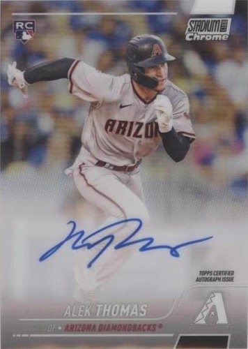 2022 Topps Stadium Club Chrome - Alek Thomas #SCCUA-ALK