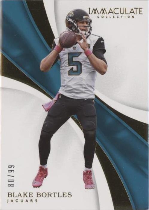 2017 Panini Immaculate Collection Blake Bortles #45