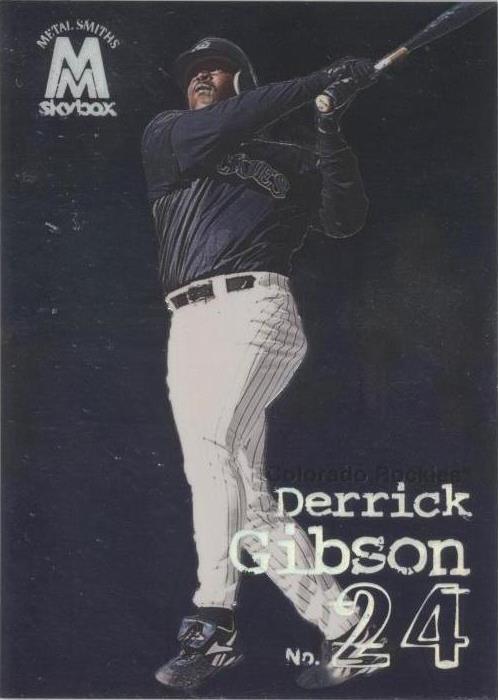 1999 Skybox Molten Metal - Derrick Gibson #35