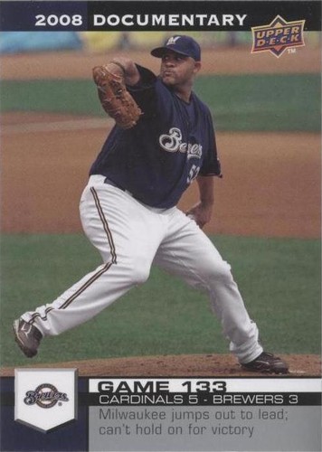 2008 Upper Deck Documentary - C.C. Sabathia #3948