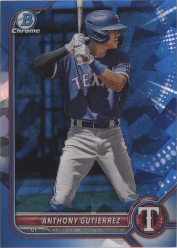 2022 Bowman Chrome Draft Sapphire Anthony Volpe Prospect ROOKIE