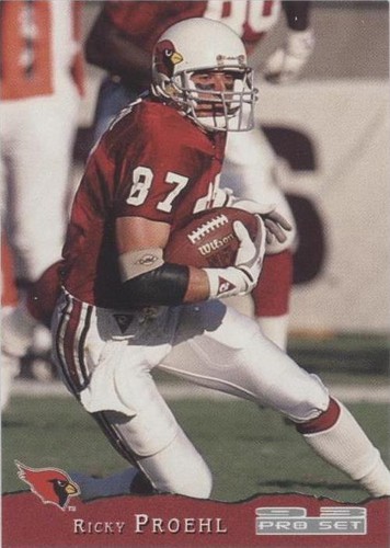 1993 Pro Set Ricky Proehl #356