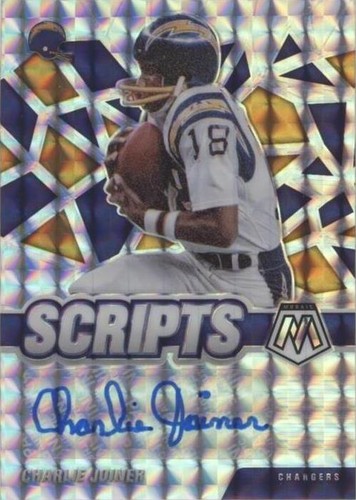 2021 Panini Mosaic Charlie Joiner #S-CHJ