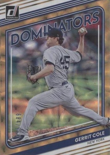 2022 Panini Donruss - Gerrit Cole #D-11