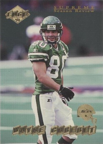 1998 Collector's Edge Supreme Season Review Wayne Chrebet #122