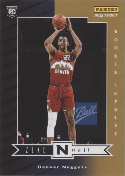 2020-21 Panini Instant - Zeke Nnaji #RI-22