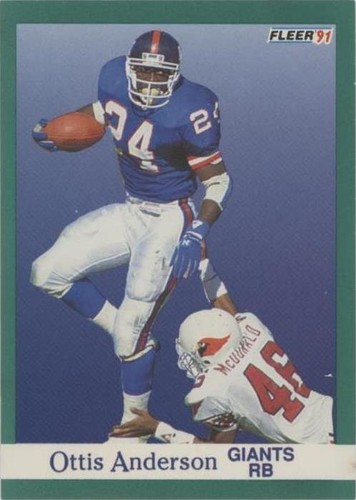 1991 Fleer Ottis Anderson #305